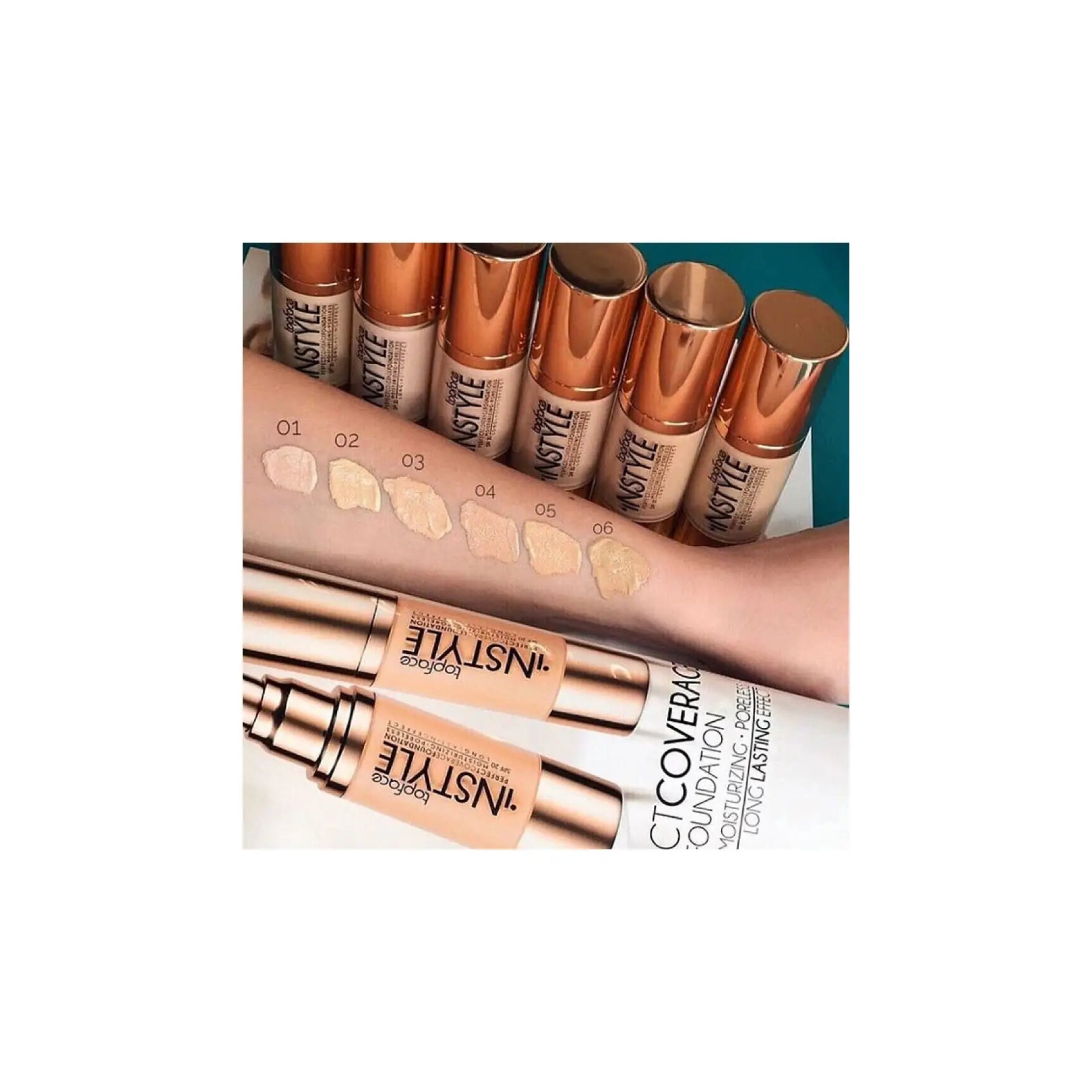 Тональний крем Perfect Coverage Instyle - Тональна основа