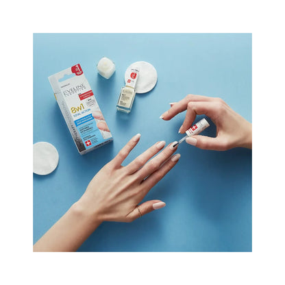 Засіб для відновлення нігтів 8 в 1 Nail Therapy Total Action Догляд за нігтями
