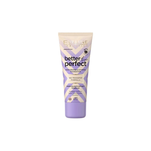 Зволожувальна тональна основа Better Than Perfect Foundation №0.5 Light Biscuit Тональна основа